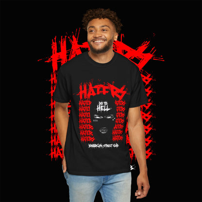 Hipster Vibes Unisex Garment-Dyed T-shirt, Brooklyn Street Club Hip Graphic Tee, Urban Wear, Cool Trendy Top, Gift for Fashion Forward,