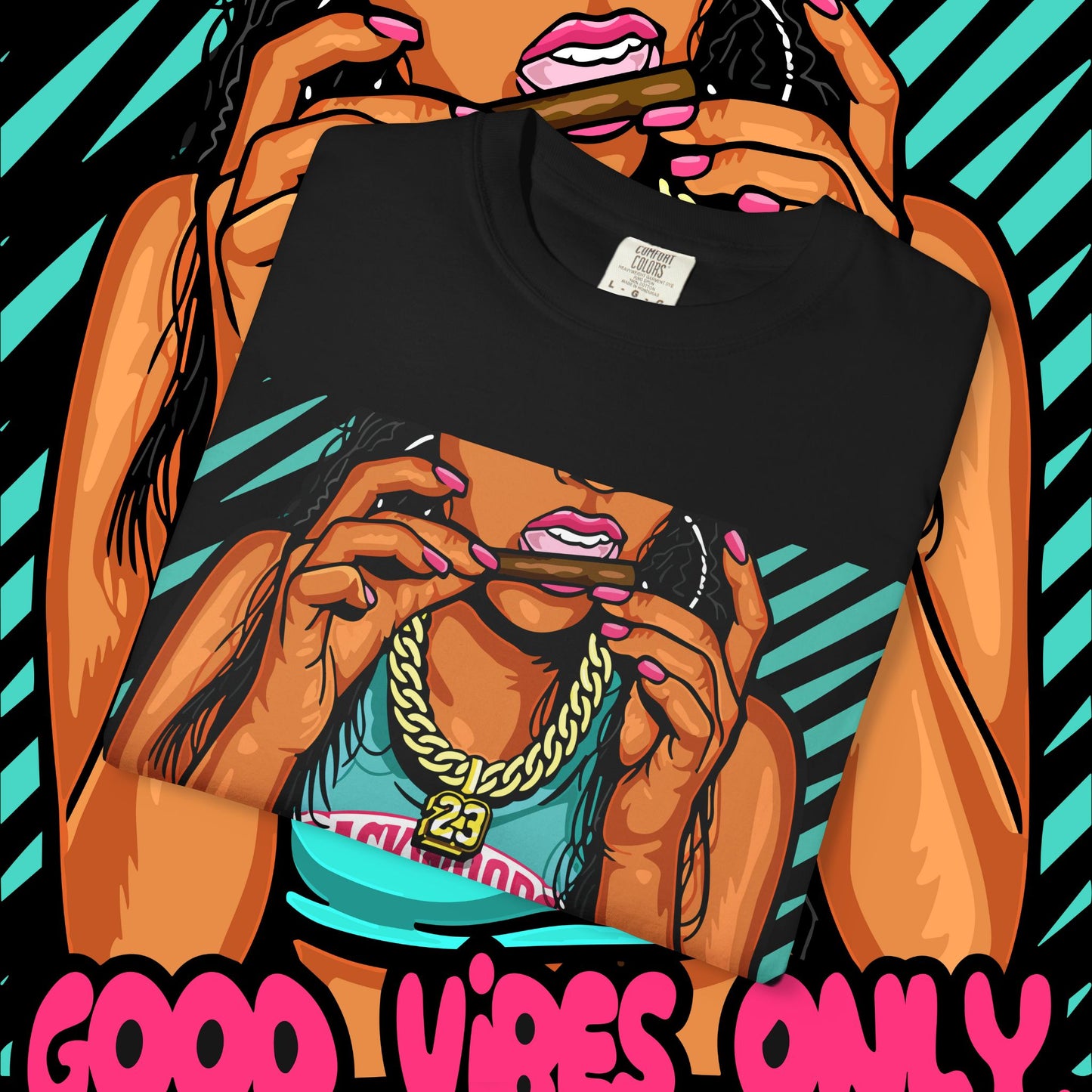 Good Vibes Only Unisex T-Shirt, Trendy Graphic Tee, Casual Outfit, Streetwear Style, Perfect Gift for Chill Gatherings