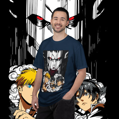 Giant vs Colossus Anime Art T-shirt | Giant vs Colossus design