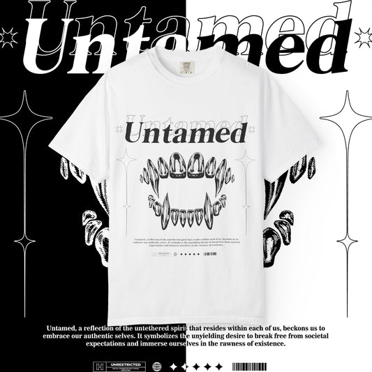 Untamed Spirit Unisex T-Shirt | Motivational Tee for Self-Expression, Gift for Friends, Casual Wear, Unique Statement Top