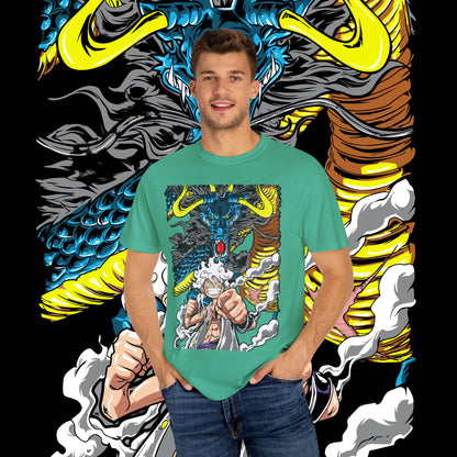Anime Dragon Graphic Unisex T-Shirt | Cool Casual Tee, Gift for Anime Fans, Streetwear, Comfy Graphic Tee, Unique Design
