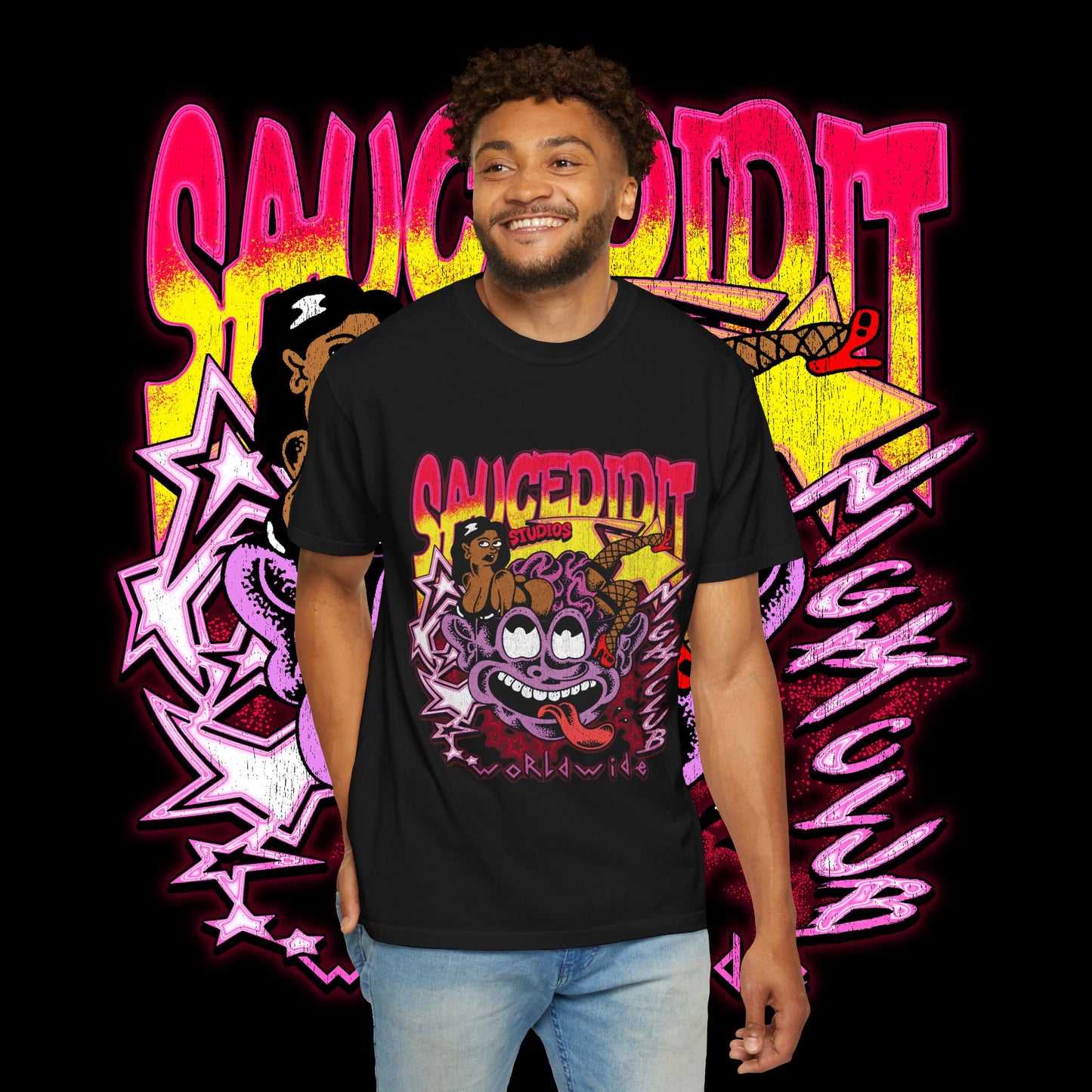 Sauced Up Studios Graphic T-Shirt — SaucediditWorldwide Streetwear