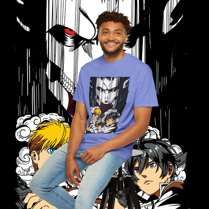 Giant vs Colossus Anime Art T-shirt | Giant vs Colossus design