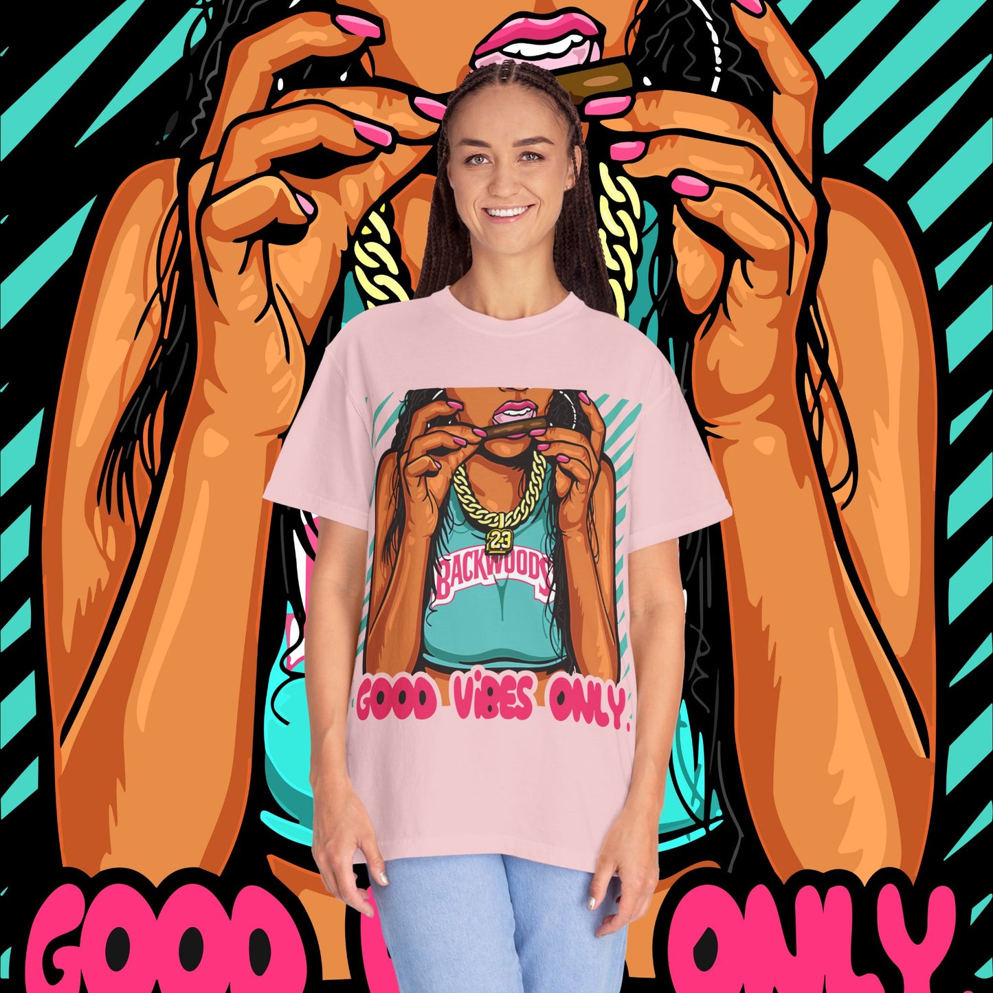 Good Vibes Only Unisex T-Shirt, Trendy Graphic Tee, Casual Outfit, Streetwear Style, Perfect Gift for Chill Gatherings