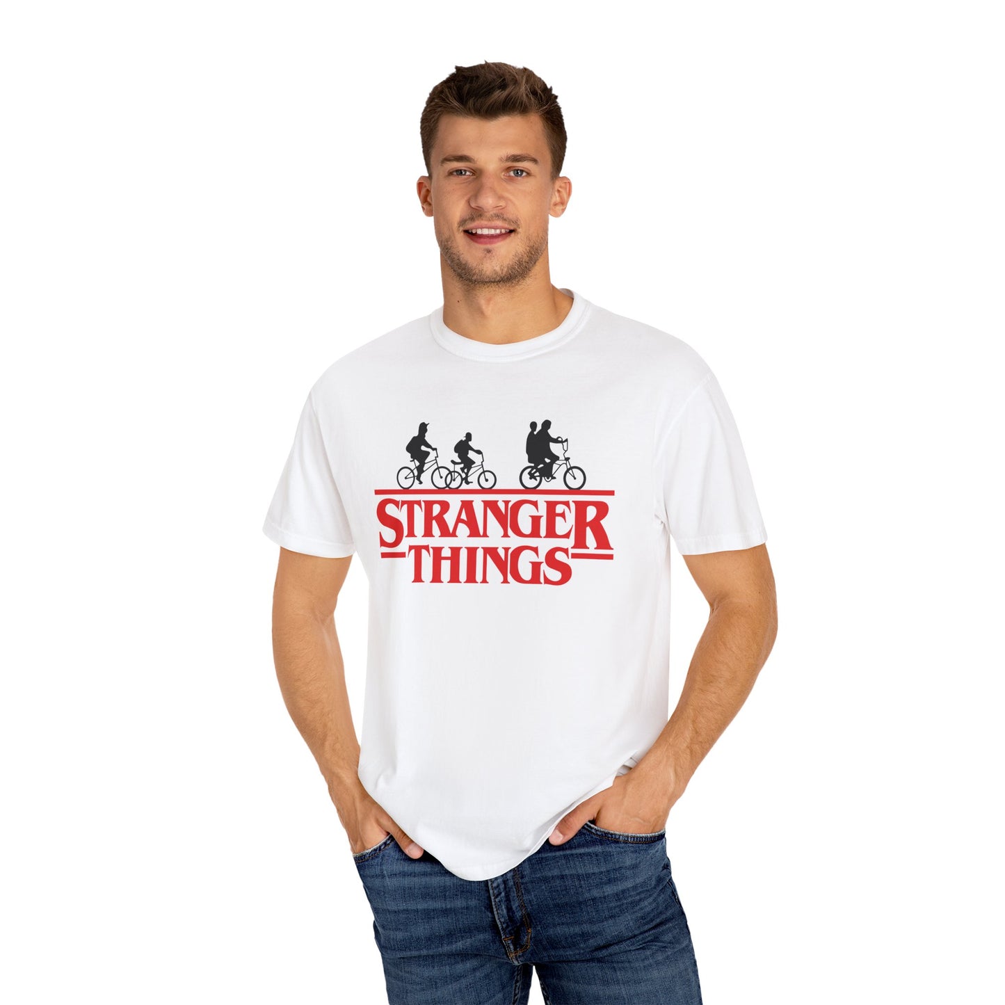 Stranger Things Unisex Garment-Dyed T-shirt | Retro Style Tee | Gift for Fans | Perfect for Everyday Wear, Birthdays, Movie Nights, [...]