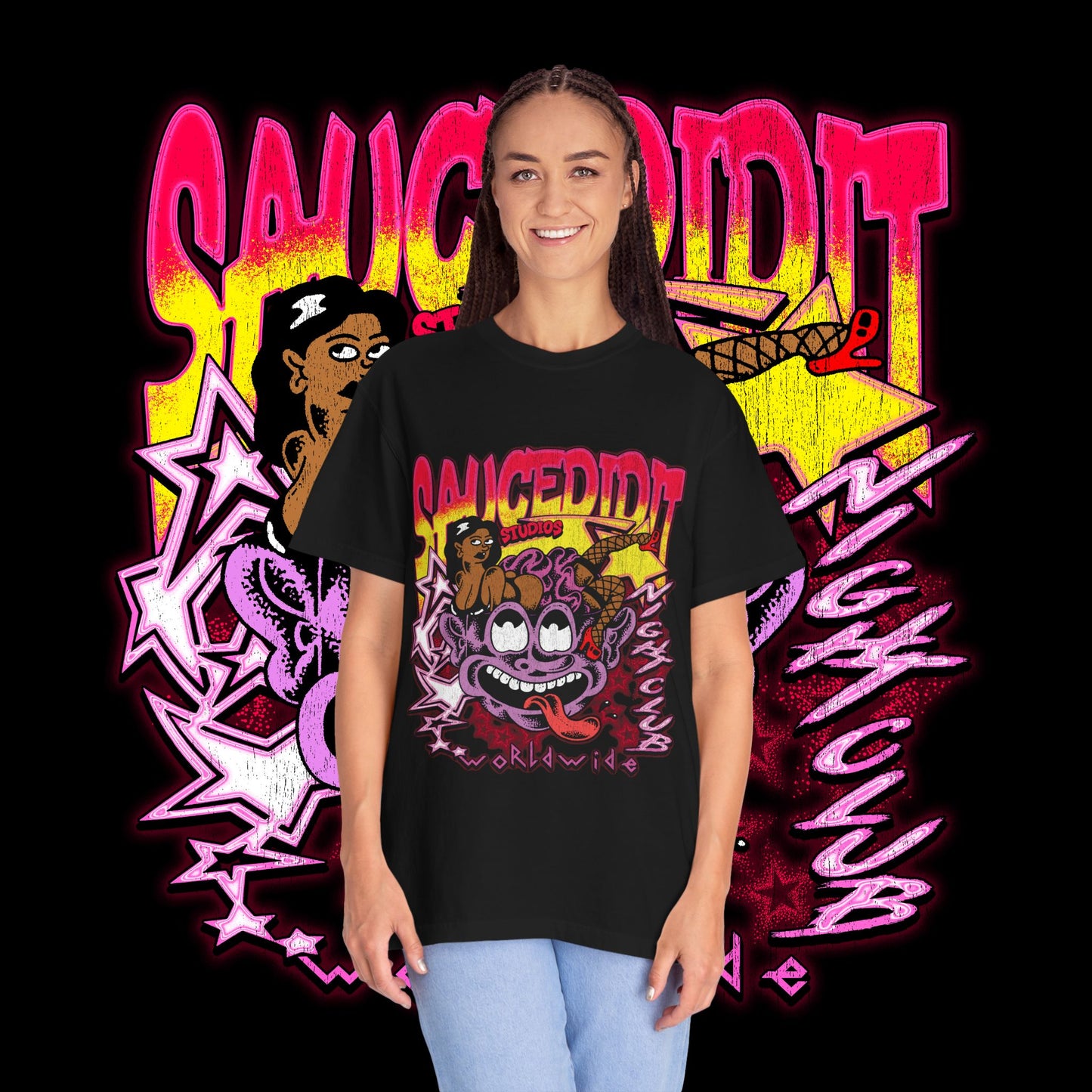 Sauced Up Studios Graphic T-Shirt — SaucediditWorldwide Streetwear