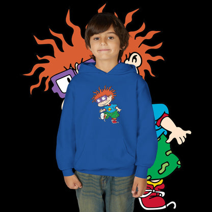 Chucky from Rugrats Youth Sweatshirt, Fun Cartoon Hoodie, Stylish Kids Pullover, Cozy Sportswear, Birthday Gift