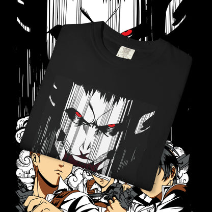 Giant vs Colossus Anime Art T-shirt | Giant vs Colossus design