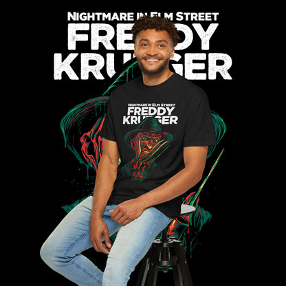 Nightmare on Elm Street Unisex T-shirt | Horror Movie Tee, Freddy Krueger Shirt, Gift for Horror Fans, Halloween Apparel, Men's & Women's