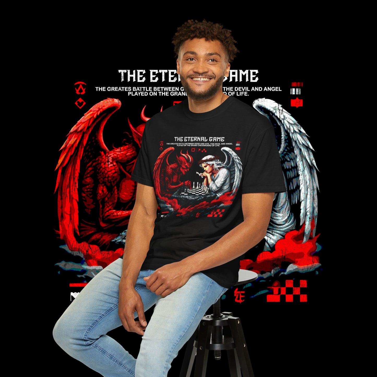 Angel & Demon Graphic T-Shirt