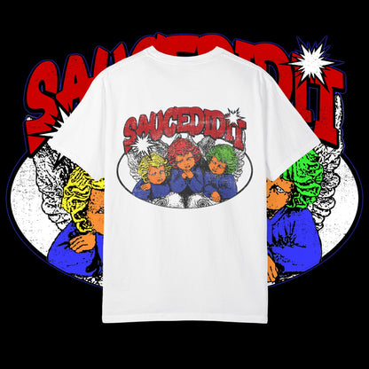 Vibrant Retro Unisex T-Shirt, Streetwear Top, Casual Graphic Tee, Festival Shirt, Gift for Friends, 90s Aesthetic Wear