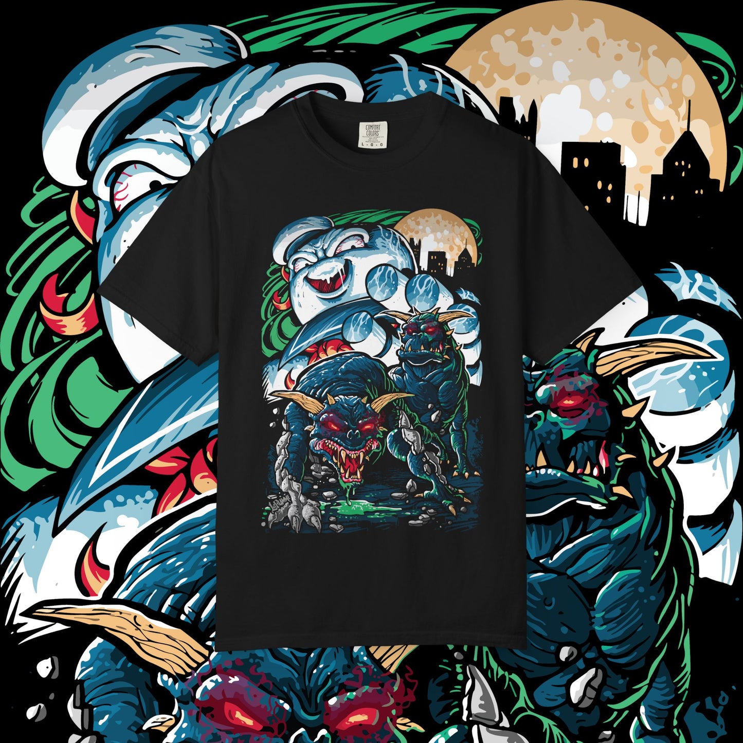 Mythical Creature Graphic Tee, Unisex T-Shirt for Comic Fans, Halloween Apparel, Unique Gift, Graphic Novel Merch