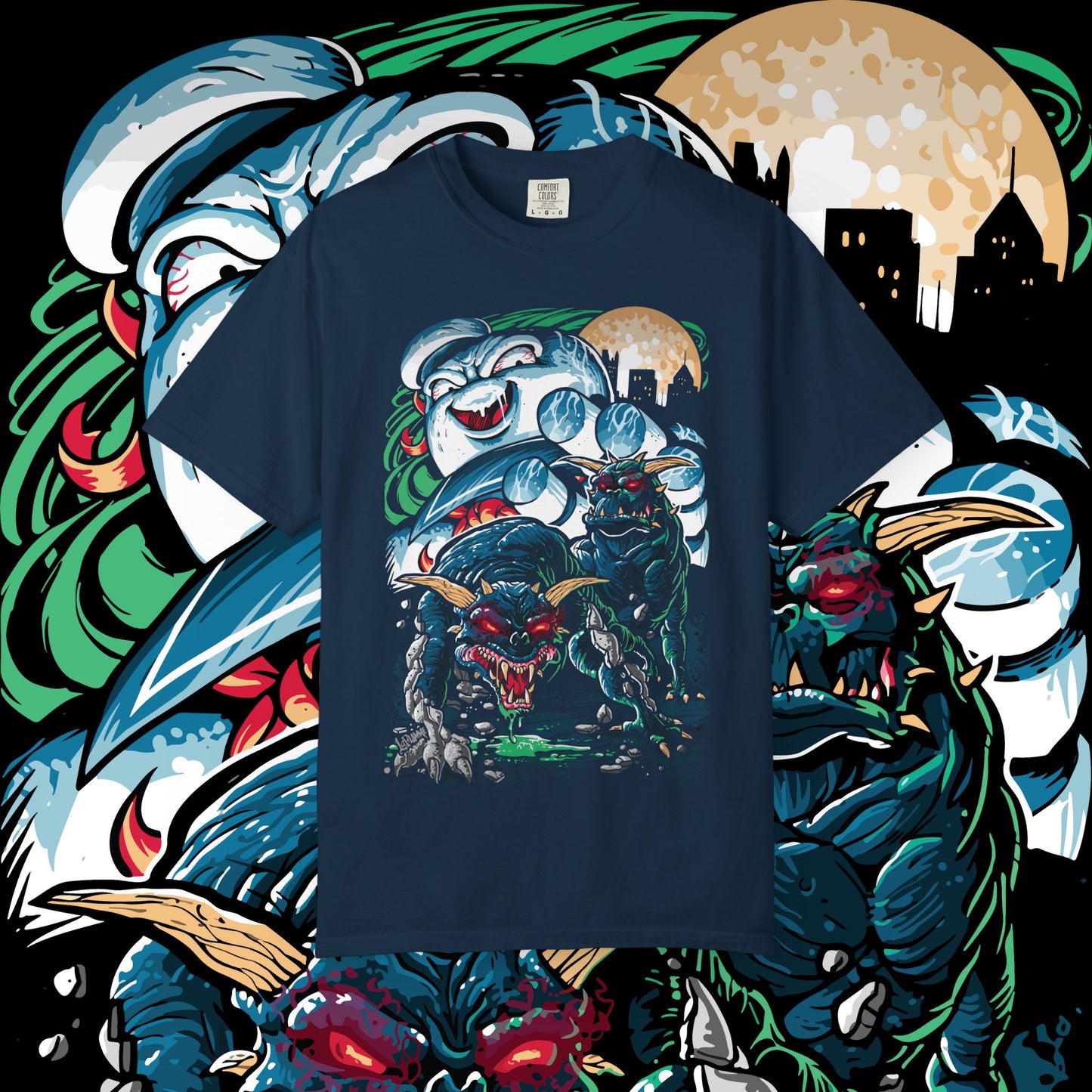 Mythical Creature Graphic Tee, Unisex T-Shirt for Comic Fans, Halloween Apparel, Unique Gift, Graphic Novel Merch