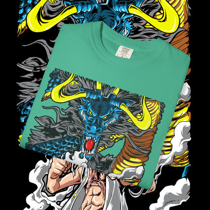 Anime Dragon Graphic Unisex T-Shirt | Cool Casual Tee, Gift for Anime Fans, Streetwear, Comfy Graphic Tee, Unique Design