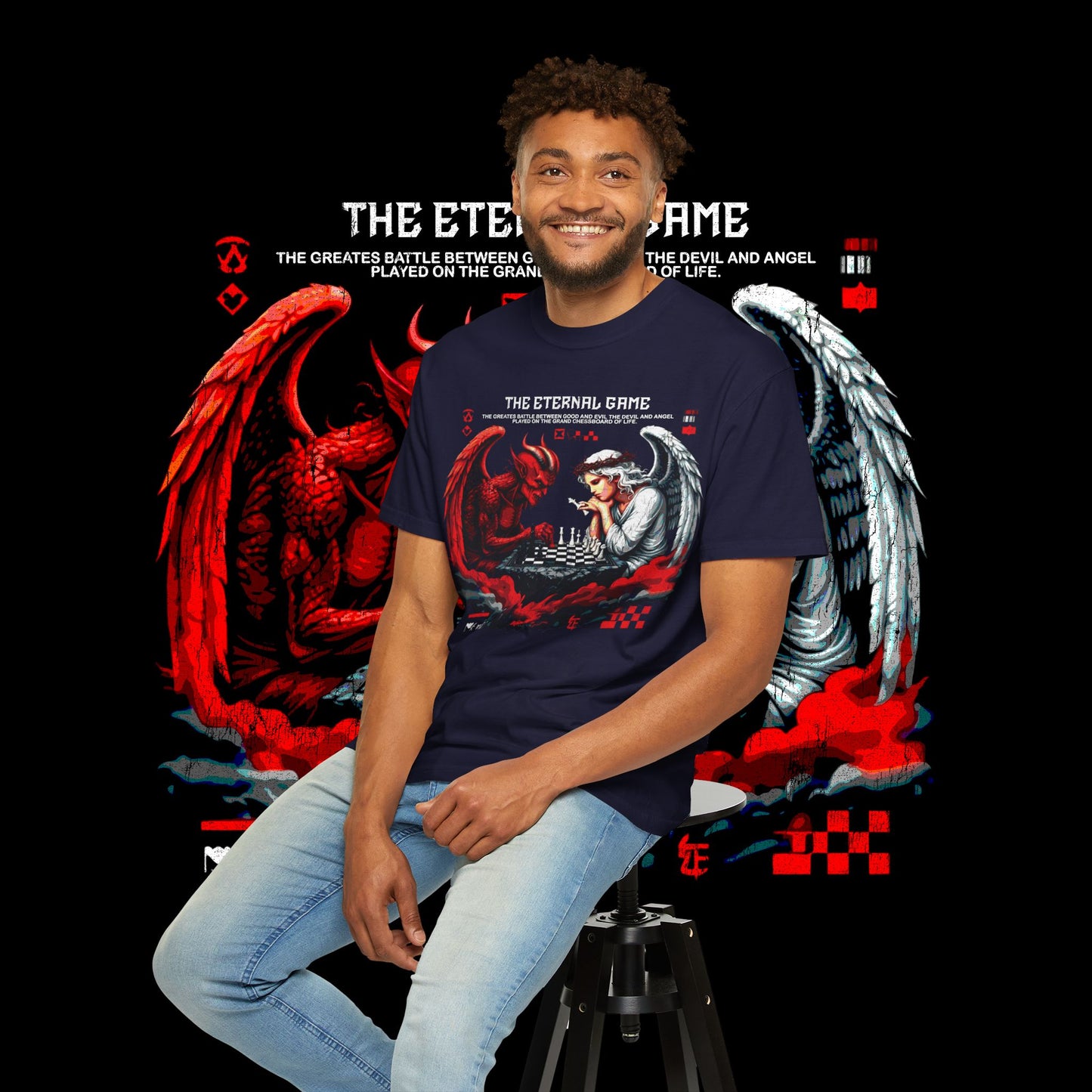 Angel & Demon Graphic T-Shirt