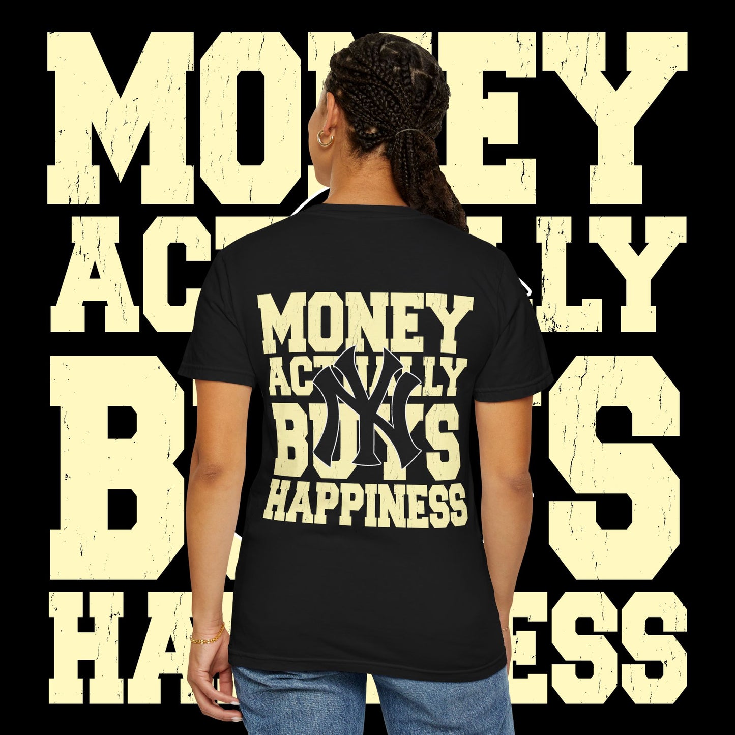 Saucligious Graphic T-Shirt — "Have Faith in God" Angel Design