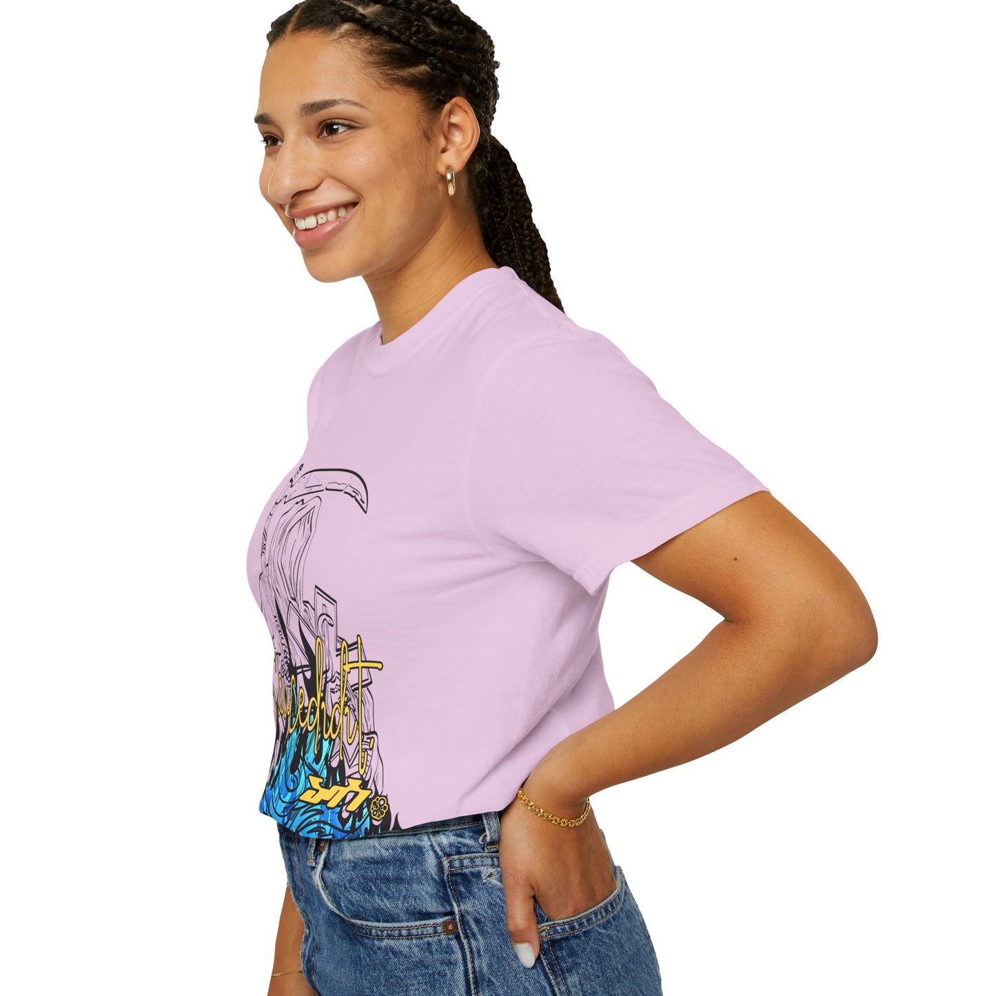 Grim Reaper Flames T-Shirt — "Sacred It" Graphic Tee