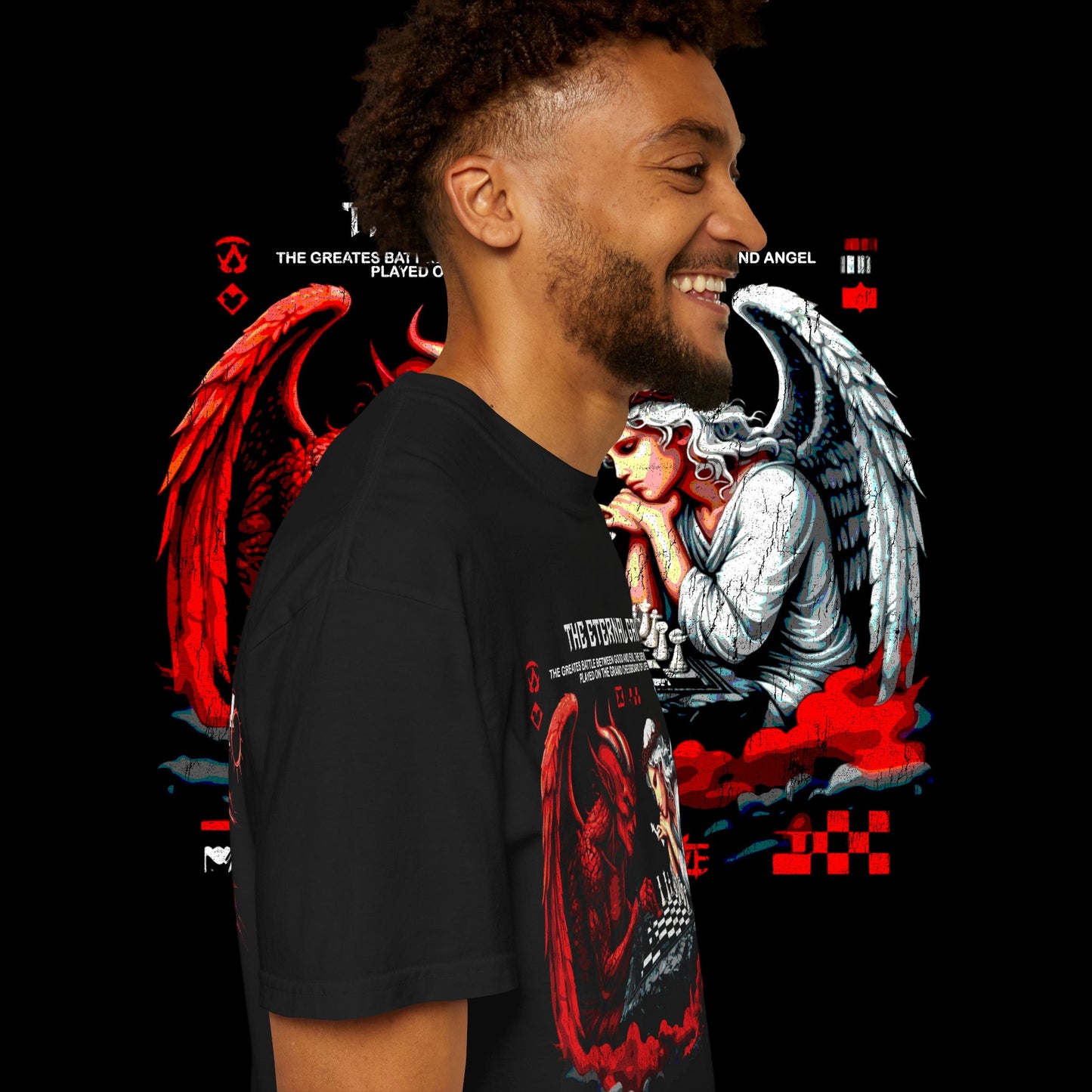 Angel & Demon Graphic T-Shirt