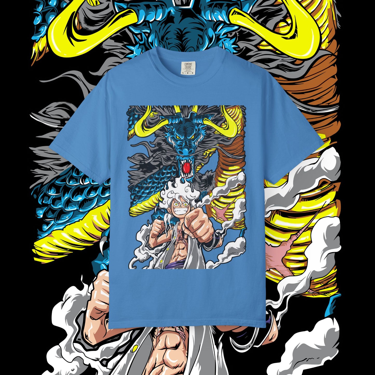 Anime Dragon Graphic Unisex T-Shirt | Cool Casual Tee, Gift for Anime Fans, Streetwear, Comfy Graphic Tee, Unique Design