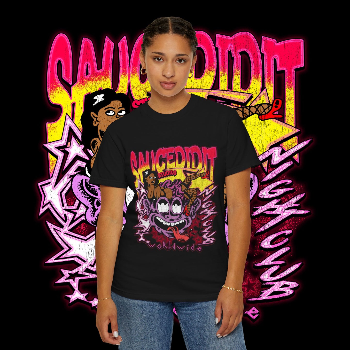 Sauced Up Studios Graphic T-Shirt — SaucediditWorldwide Streetwear