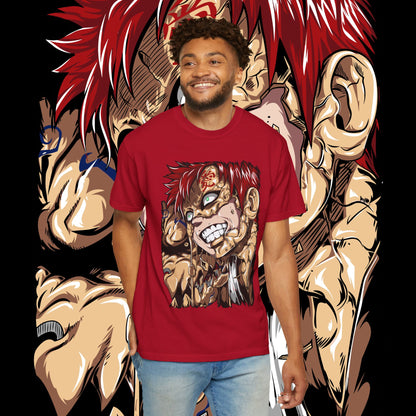 Anime Gaara of the Sand Unisex Garment-Dyed T-shirt, Japanese Manga Tee, Naruto Fan Gift, Cosplay Shirt, Geek Apparel