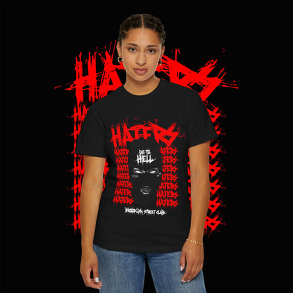 Hipster Vibes Unisex Garment-Dyed T-shirt, Brooklyn Street Club Hip Graphic Tee, Urban Wear, Cool Trendy Top, Gift for Fashion Forward,