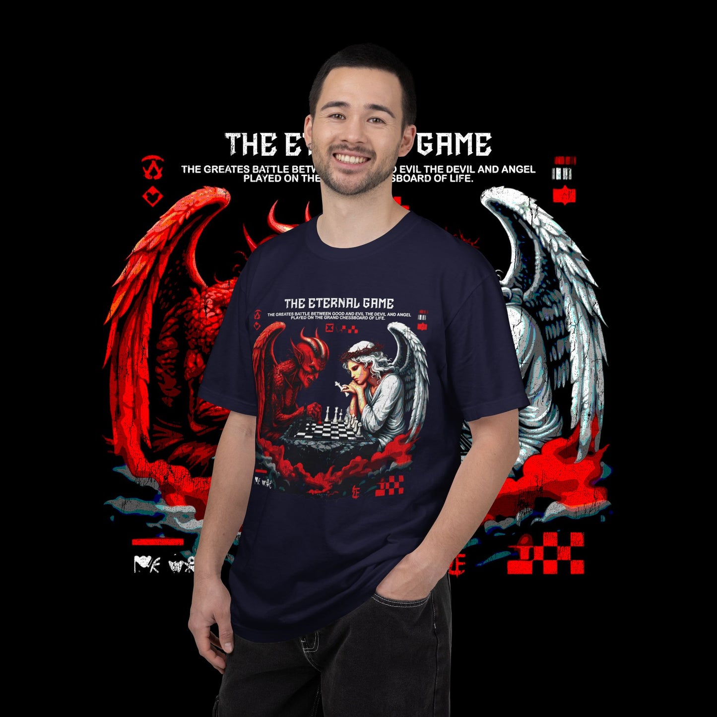 Angel & Demon Graphic T-Shirt